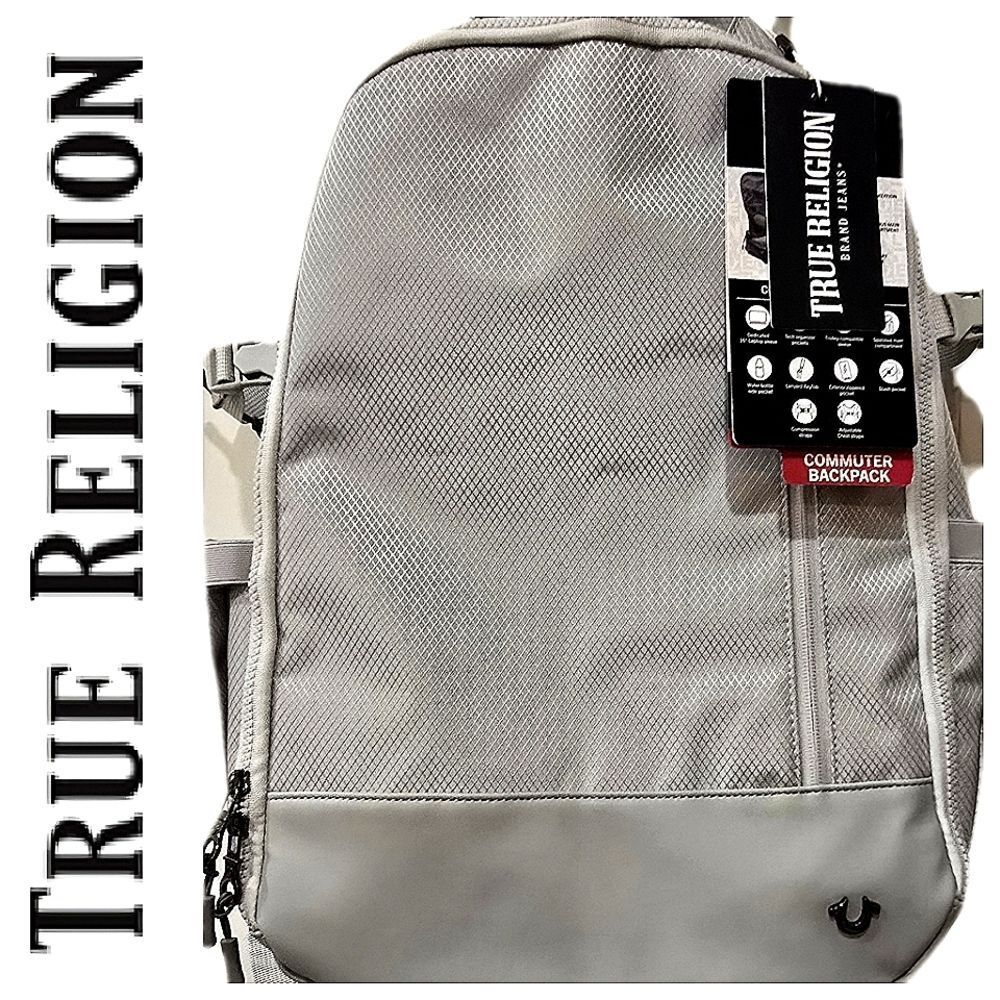 True Religion Dome Backpack- Grey